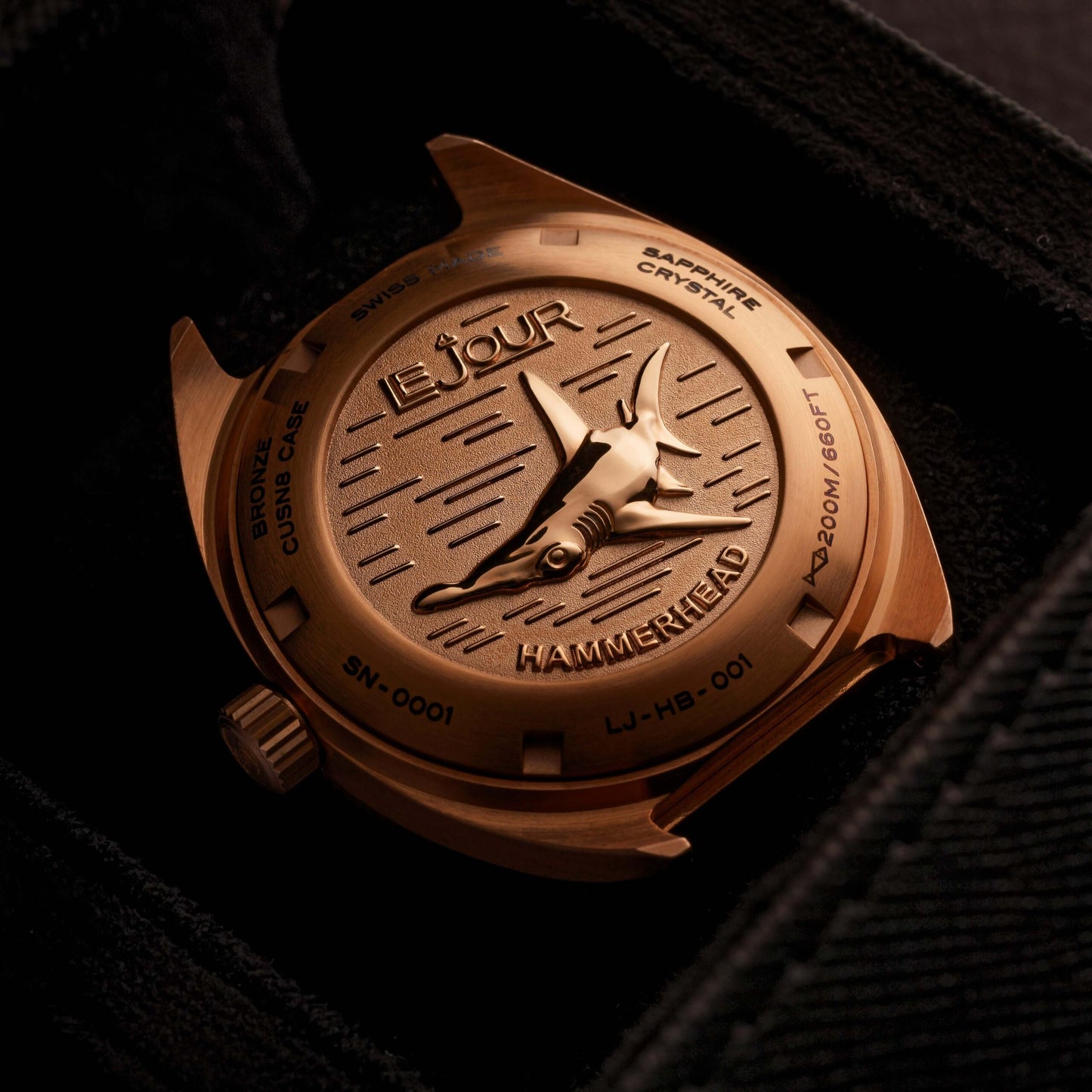 Le Jour Hammerhead Bronze LJ-HB-1