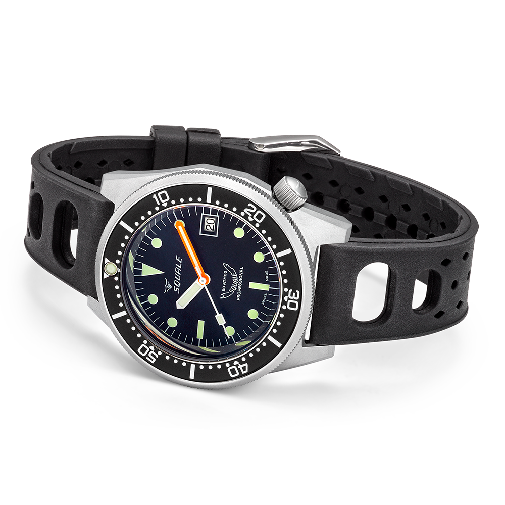 Squale 1521 Black Blasted