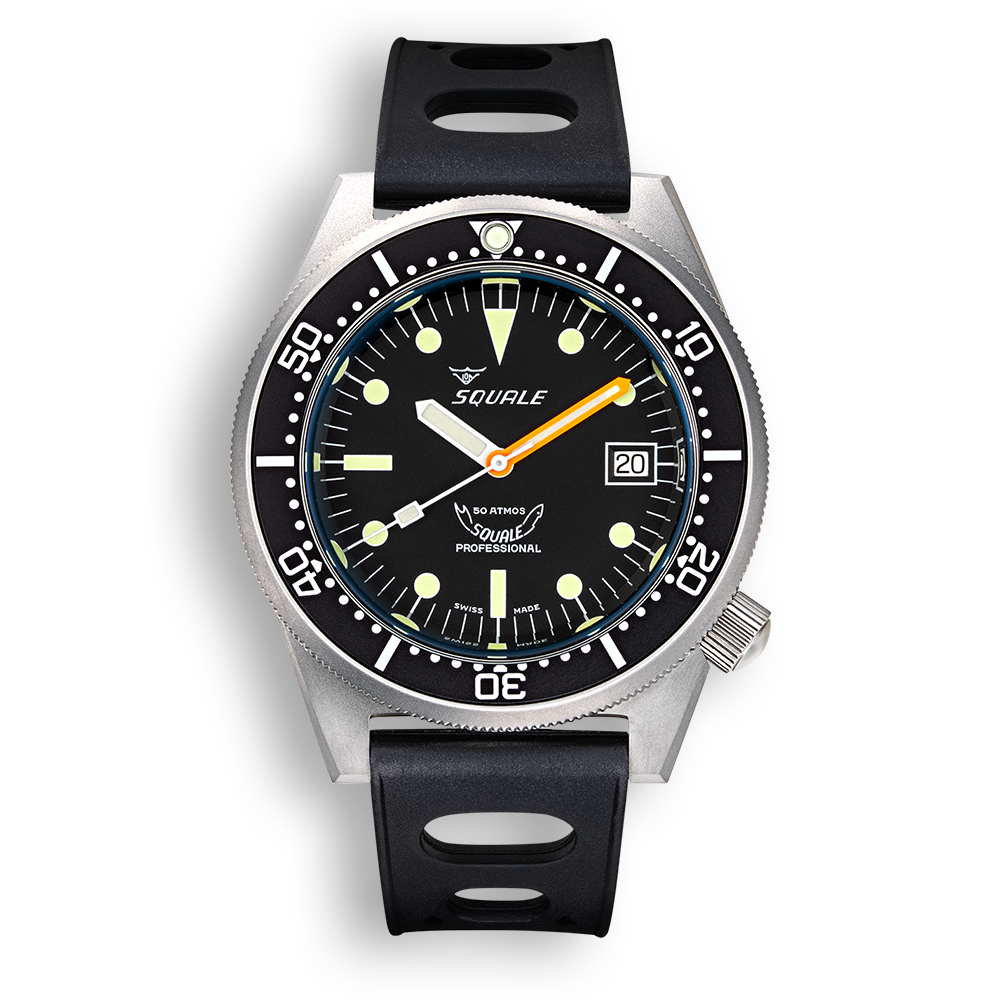 Squale 1521 Black Blasted