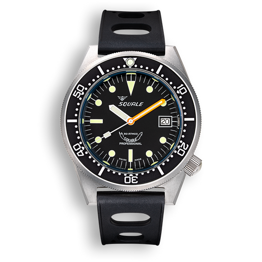 Squale 1521 Black Blasted