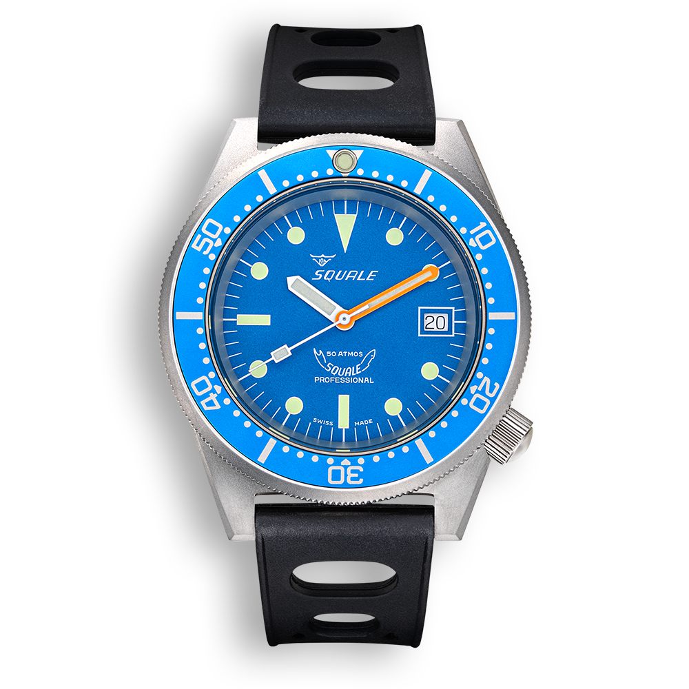 Squale 1521 Blue Blasted