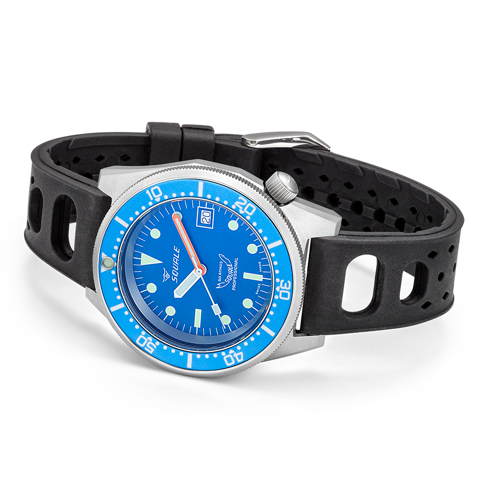 Squale 1521 Blue Blasted