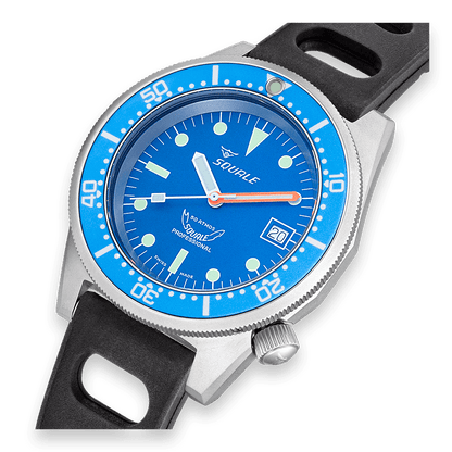 Squale 1521 Blue Blasted