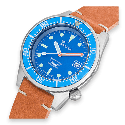 Squale 1521 Blue Blasted