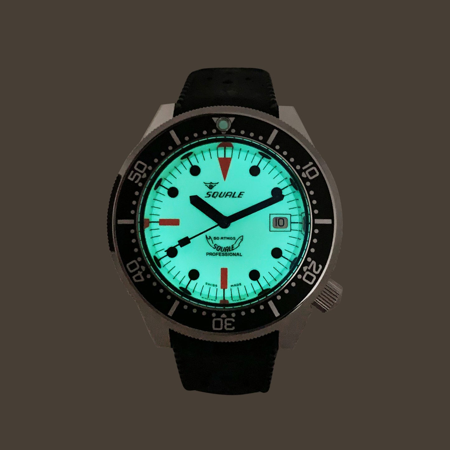 Squale 1521 Full Luminova Homage Tropic