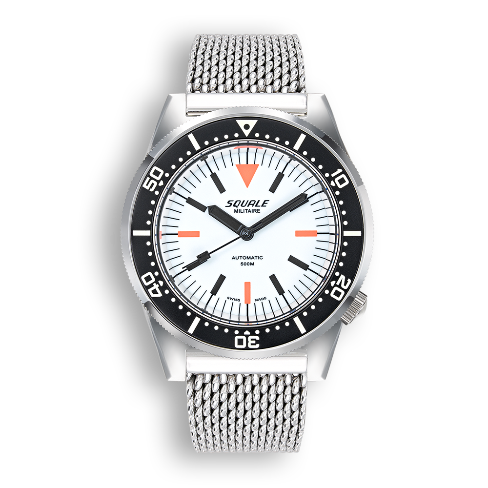 Squale 1521 Full Militaire White