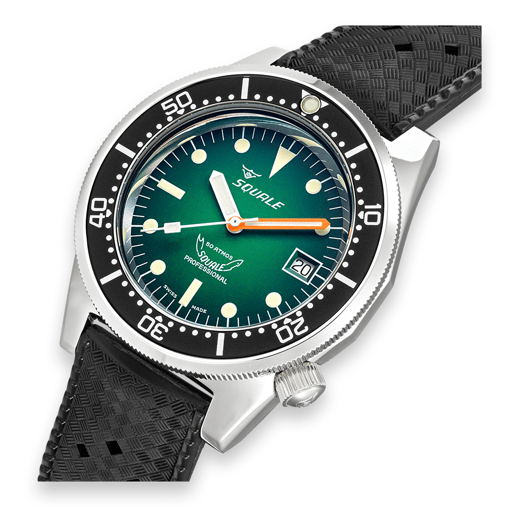 Squale 1521 Green Ray