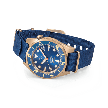 Squale Bronze Blue (2 Straps)