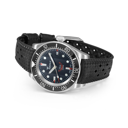 Squale 1545 Threehand Black