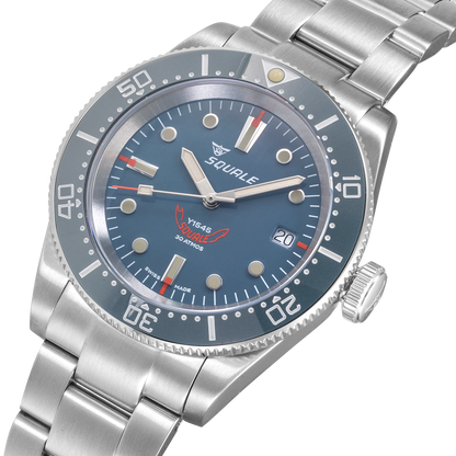 Squale 1545 Threehand Grey