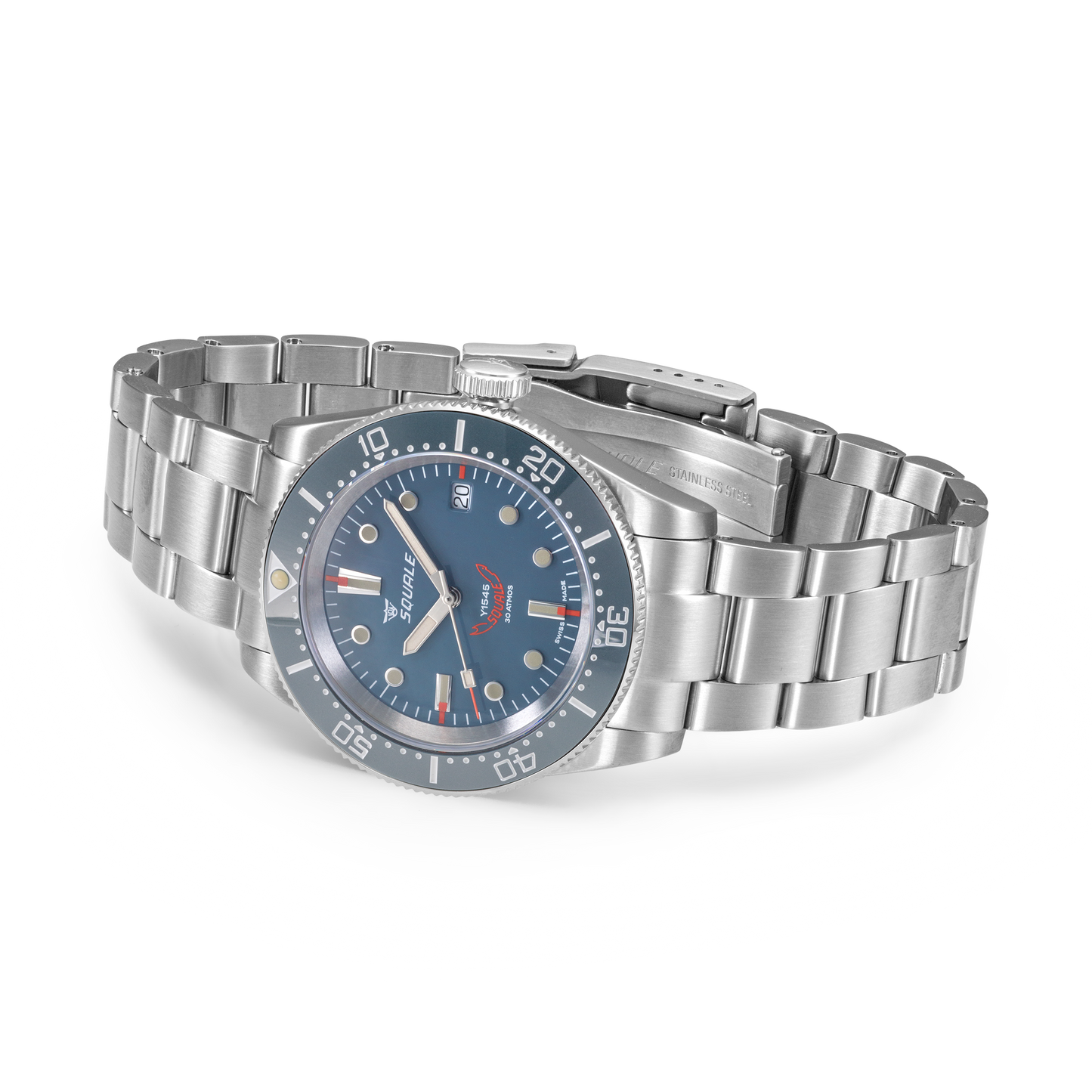 Squale 1545 Threehand Grey