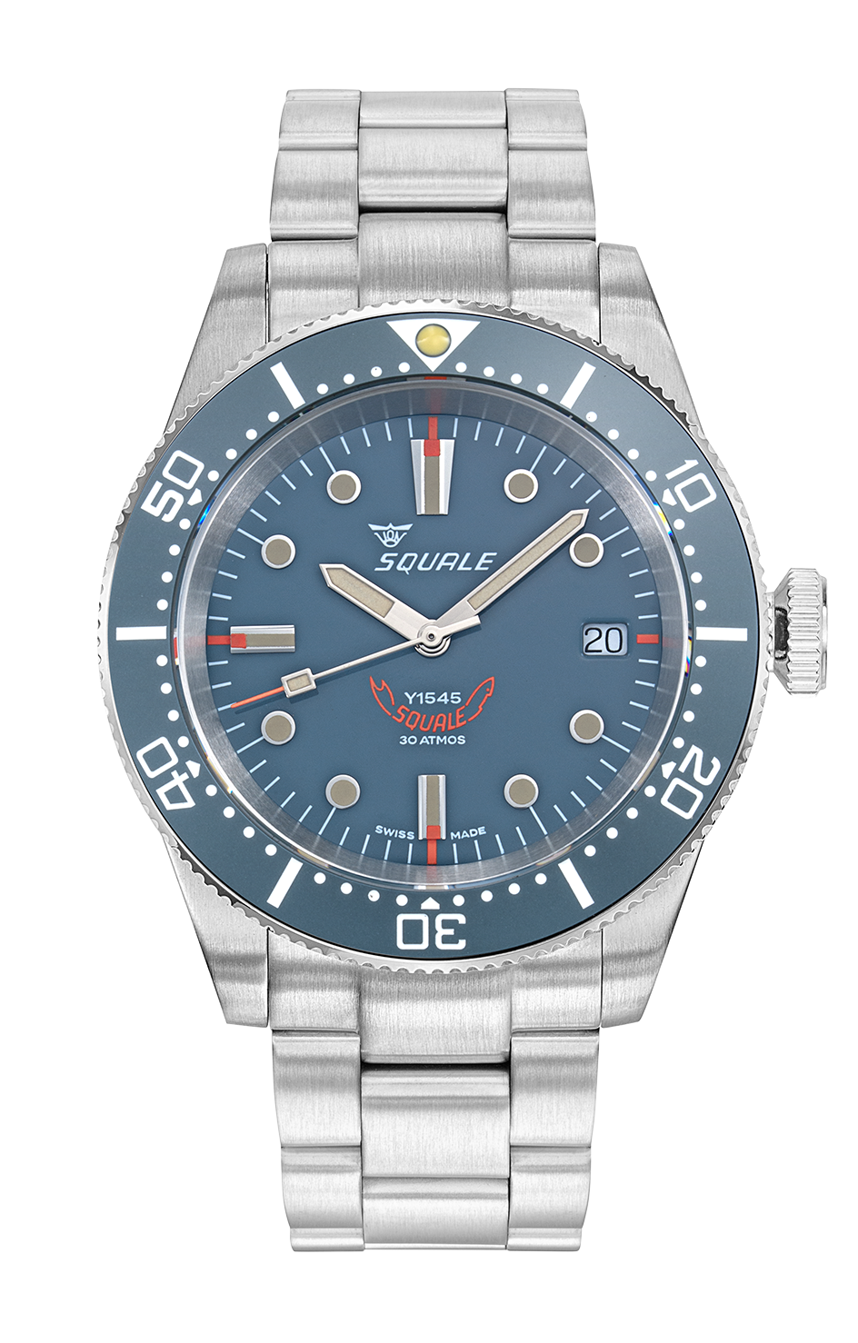 Squale 1545 Threehand Grey