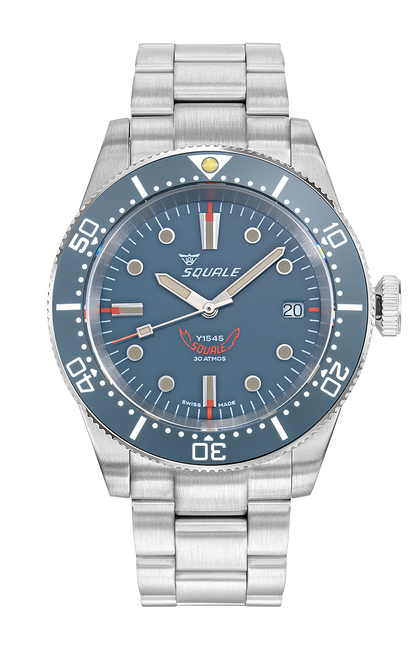 Squale 1545 Threehand Grey