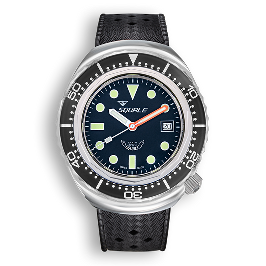 Squale 2002 Black round dots Homage Tropic