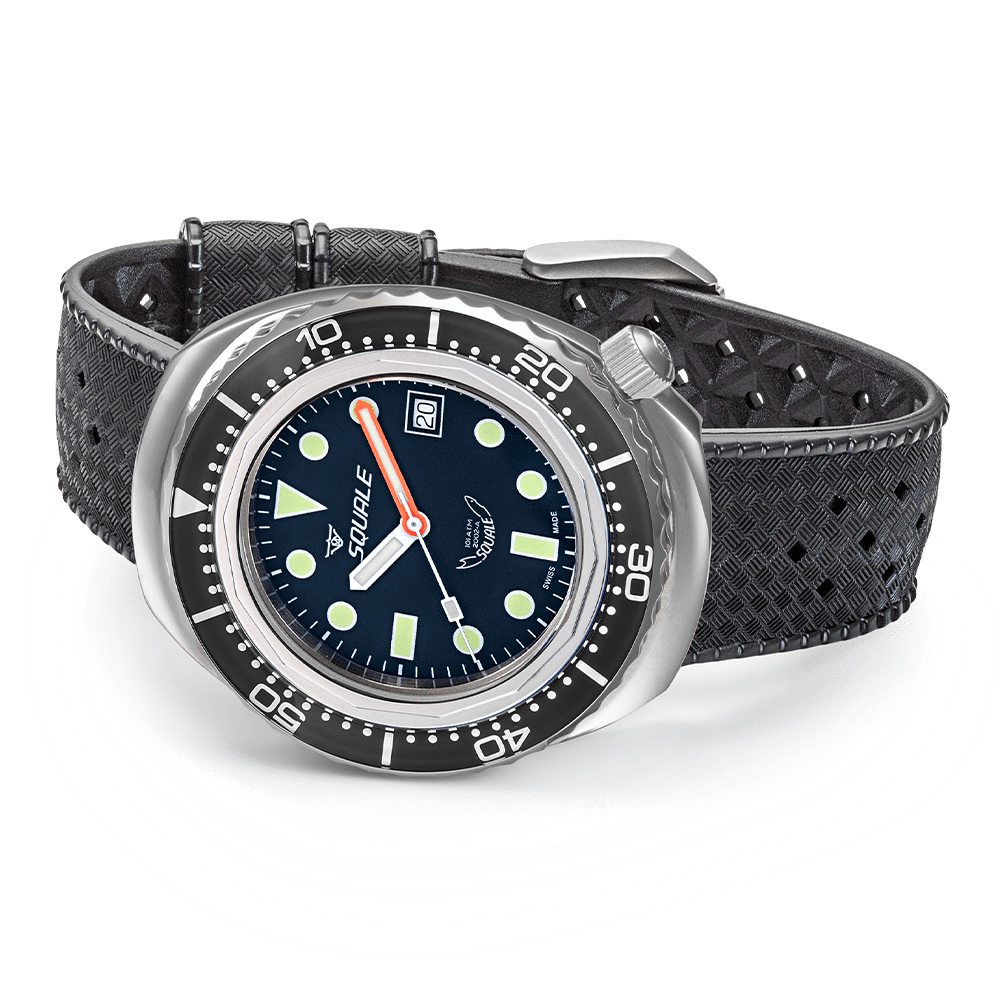 Squale 2002 Black round dots Homage Tropic