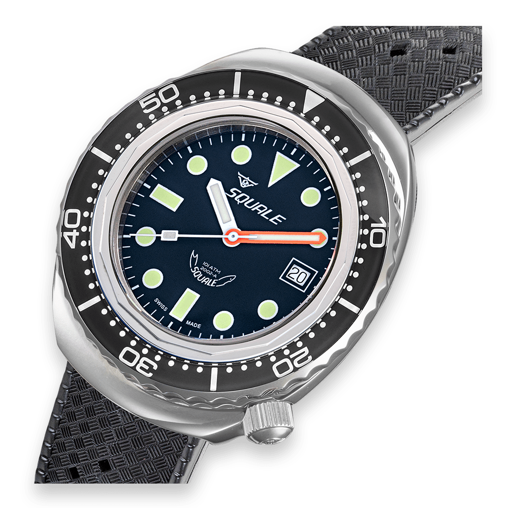 Squale 2002 Black round dots Homage Tropic