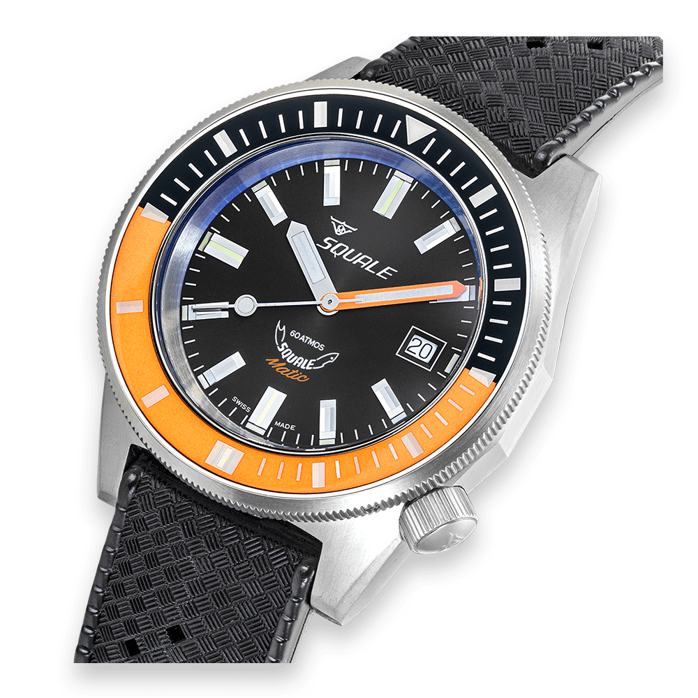 Squale Squalematic Satin Orange