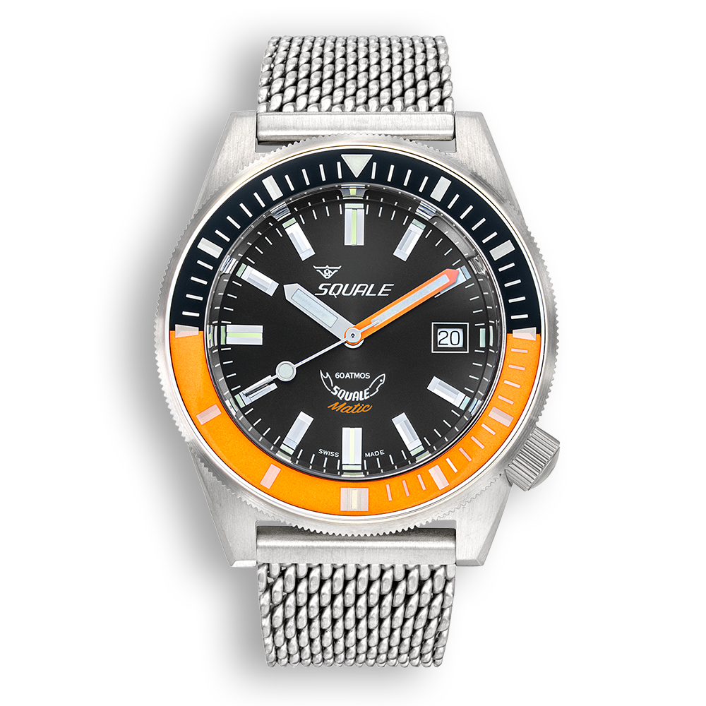 Squale Squalematic Satin Orange