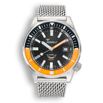 Squale Squalematic Satin Orange