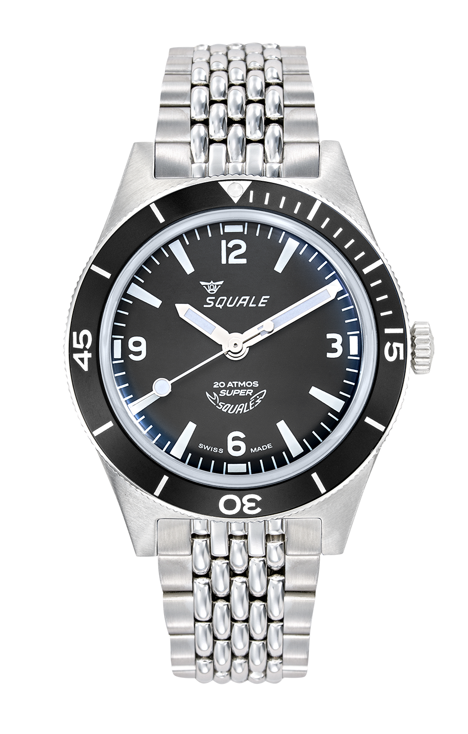 Squale Supersquale Black Arabic