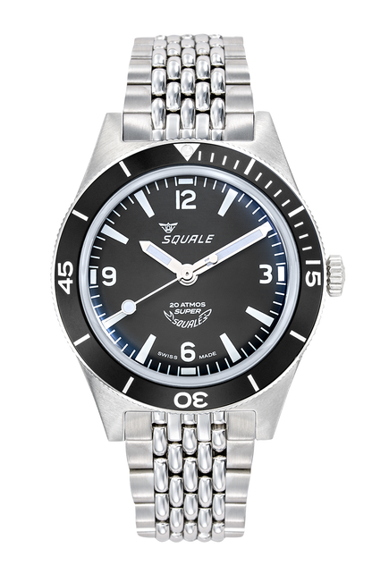 Squale Supersquale Black Arabic