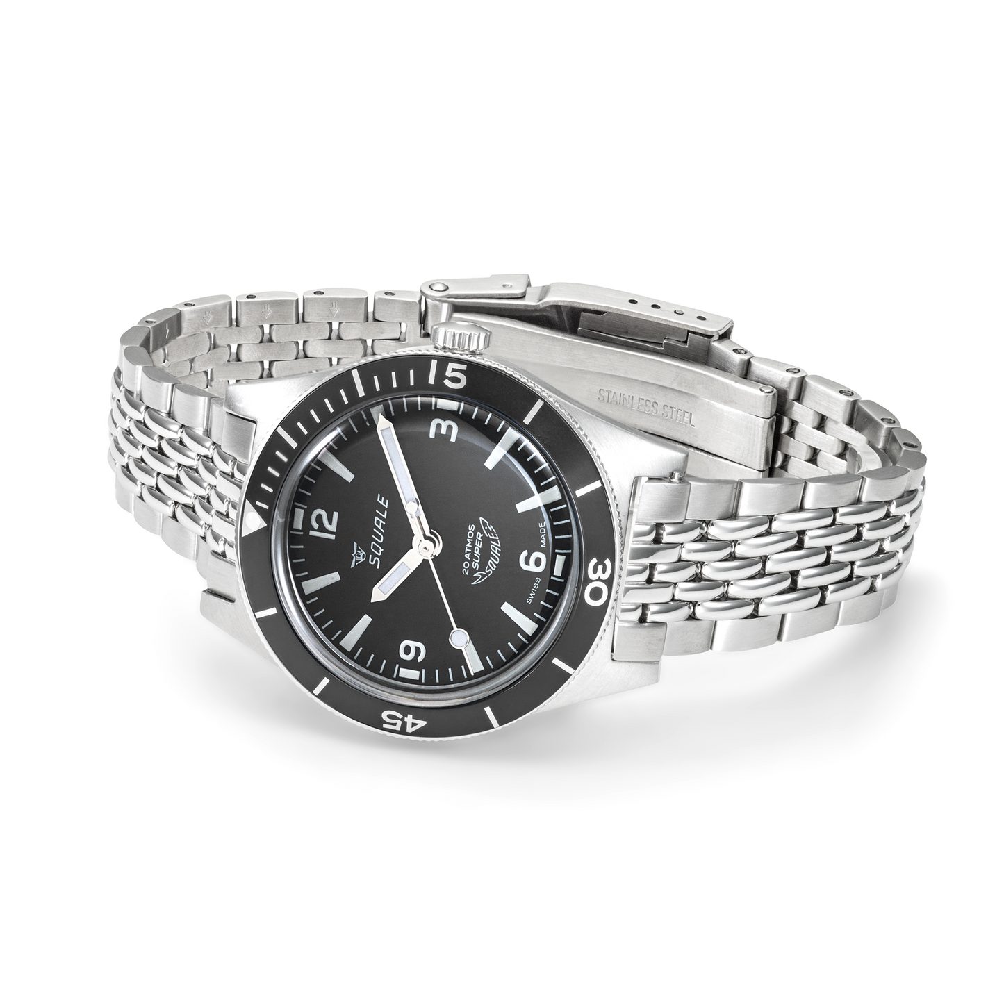 Squale Supersquale Black Arabic