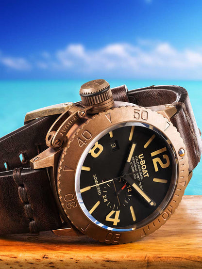 U-Boat 8486 Sommerso bronze automatic 46mm 300M