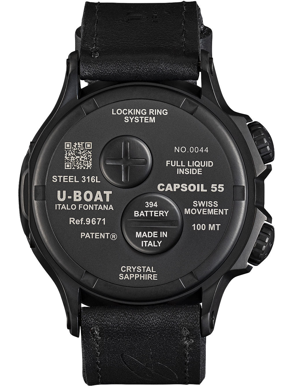 U-Boat 9671 Capsoil Doppioempo DLC GMT